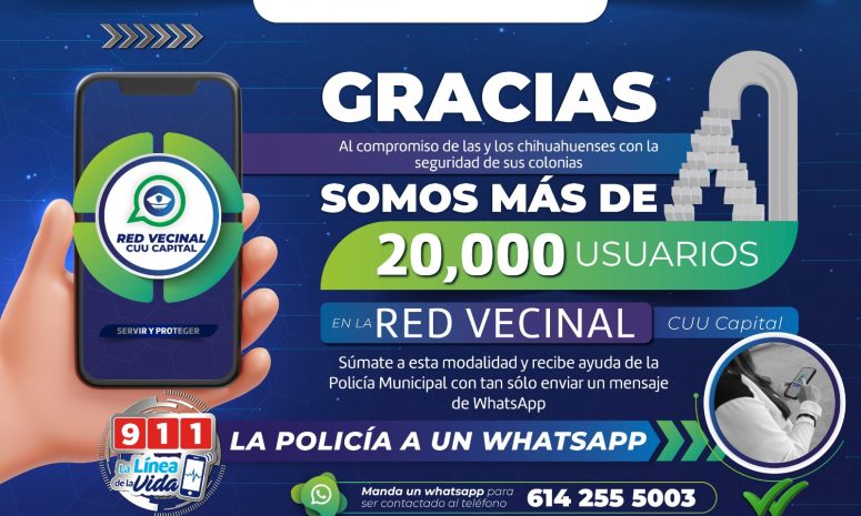 Invita DSPM a unirse a la Red Vecinal CUU