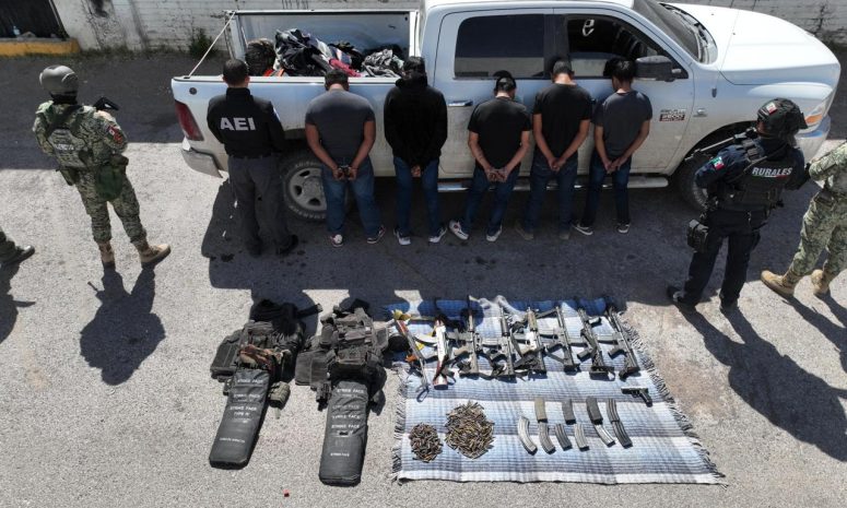 Arrestan a miembros de grupo armado en Guachochi