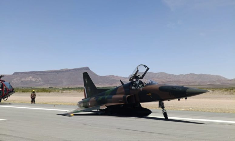 Incidente con aeronave fue por ponchadura: Defensa