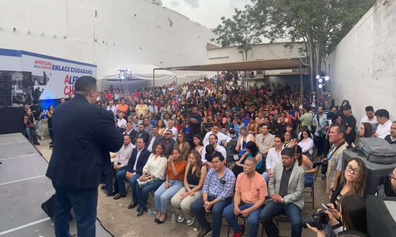 Inaugura Alfredo Chávez casa de enlace