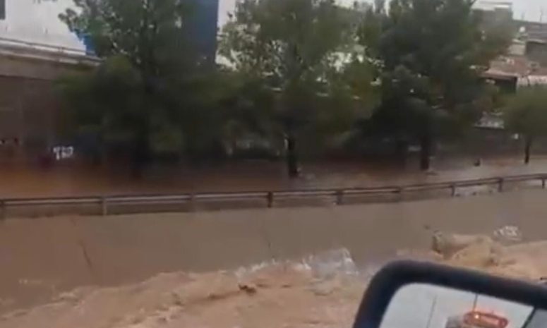 Afecta tormenta al sur y norte de la ciudad