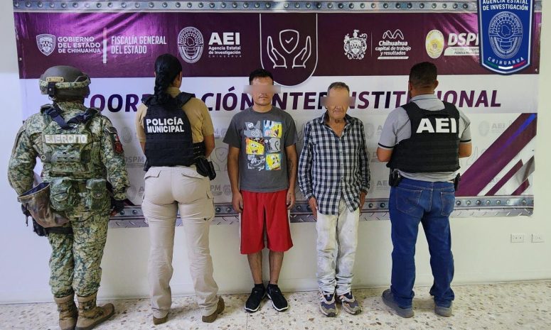 Revientan casa donde empaquetaban supuesta droga; 2 detenidos