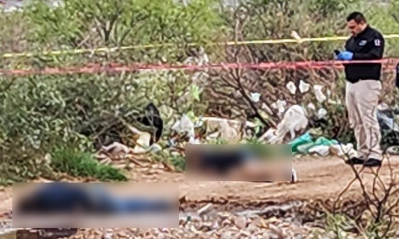 Hallan sin vida a pareja en predio de Riberas del Sacramento