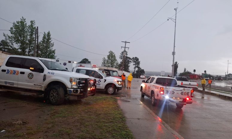 Alerta Protección Civil por fuertes lluvias este fin de semana