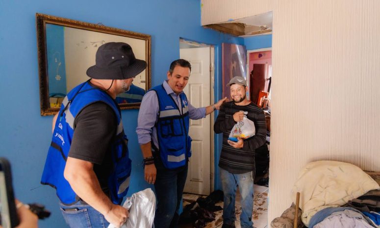 Atiende alcalde Bonilla emergencia por lluvias en La Galera