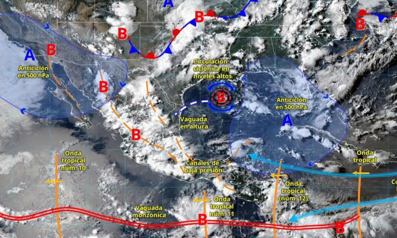 Lluvias con descargas eléctricas para este domingo: SMN