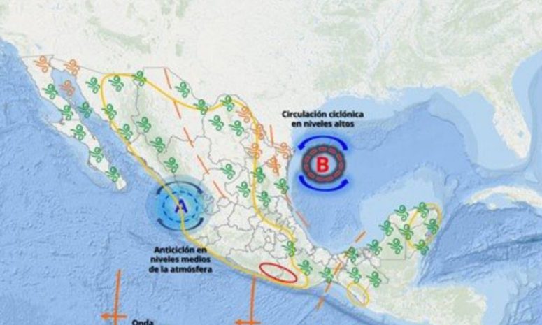 Prevén 9% de probabilidad de lluvias para este martes en Chihuahua