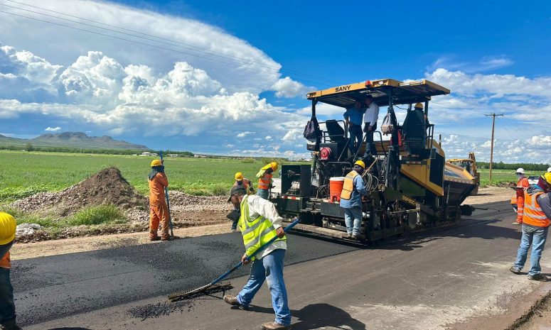 Rehabilita Estado carretera Meoqui–Rosales–Presa Francisco I Madero
