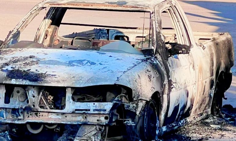 Arrojan molotov a vehículos en el municipio de Aldama