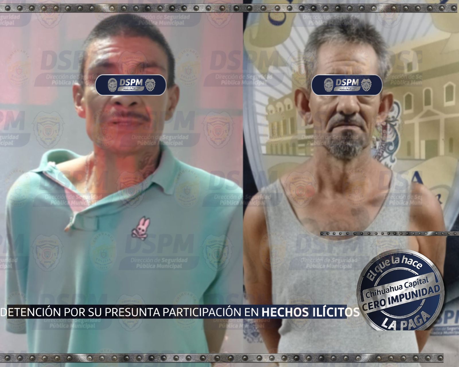 Detiene Policía Municipal a dos hombres con presunta droga y armas ...