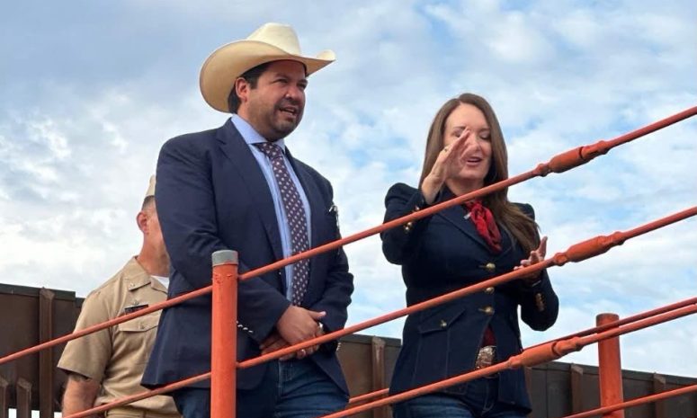 Recorre Brooke Rollins cruce de Santa Teresa previo a reapertura ganadera