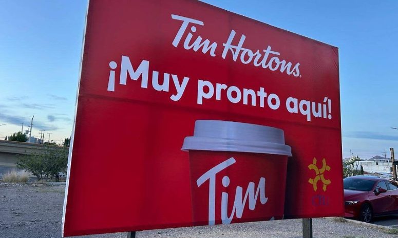 Tim Hortons prepara nueva sucursal en Plaza Tres Vías