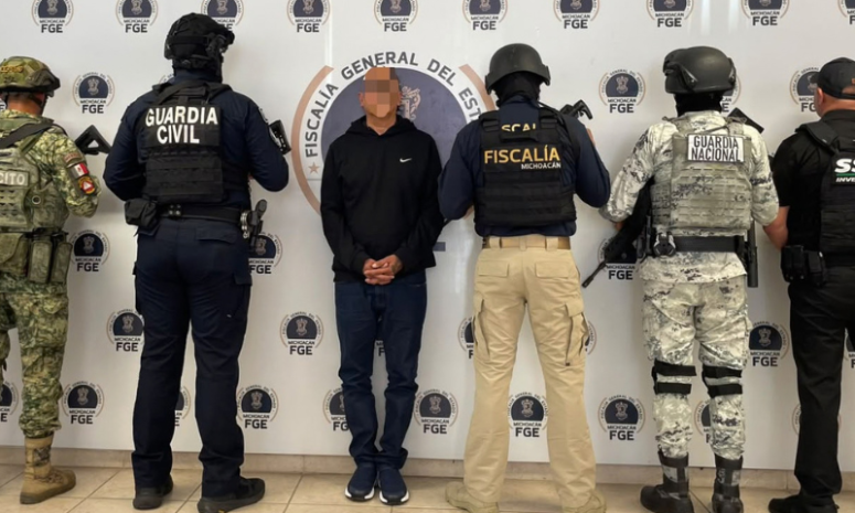 Cae el Señor de la T, presunto líder del CJNG en Michoacán