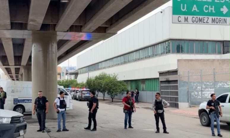 Reportan hecho violento cerca de la Fiscalía Zona Centro en Chihuahua