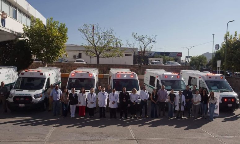 Refuerza IMSS Chihuahua atención médica con siete ambulancias nuevas
