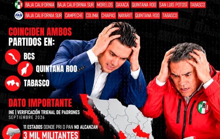 PAN y PRI conservan su registro nacional; ambos cumplieron requisitos del INE