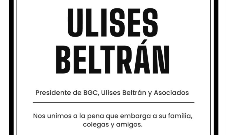 Muere Ulises Beltrán, especialista en encuestas y opinión pública