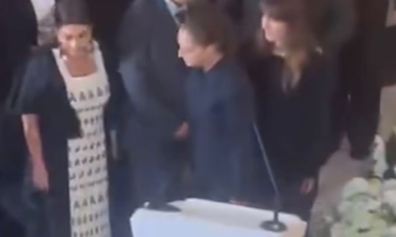 Sheinbaum encabeza homenaje de cuerpo presente a Cuauhtémoc Cárdenas en Bellas Artes