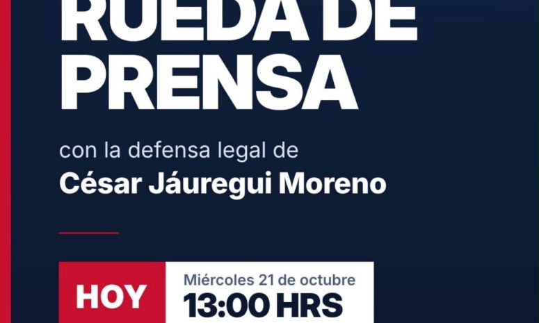 Dictan prisión preventiva a César Jáuregui; se mantiene firme y confía en demostrar su inocencia, afirma su abogado