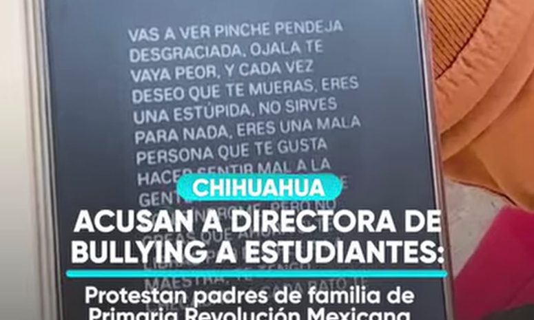 Denuncian padres de familia presunto bullying y malos manejos