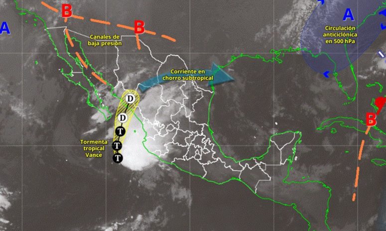 Prepárese: pronostican lluvias y viento en los 3 estados peninsulares