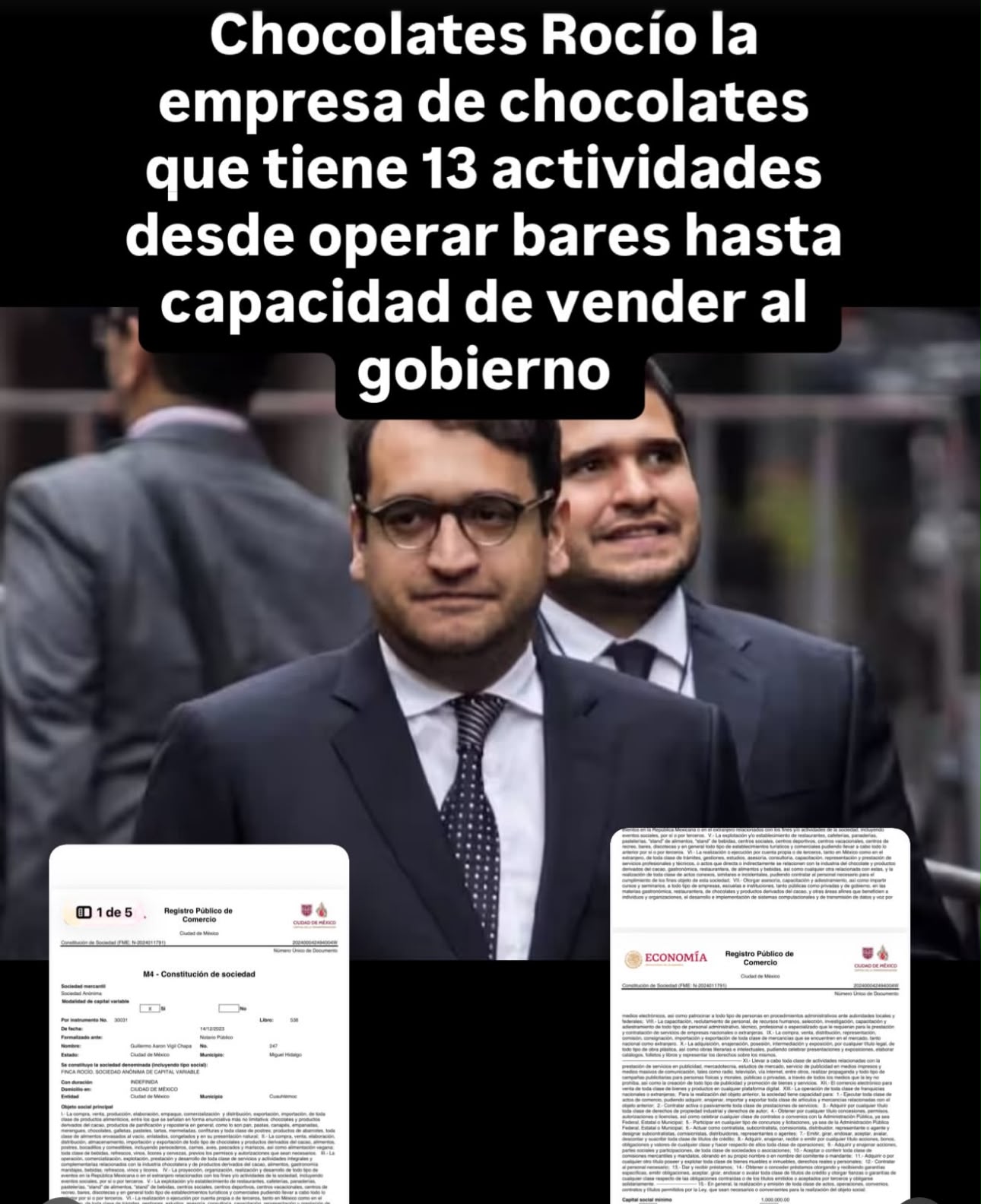Chocolates Rocío vuelve al debate por el alcance de su objeto social - Quadratín