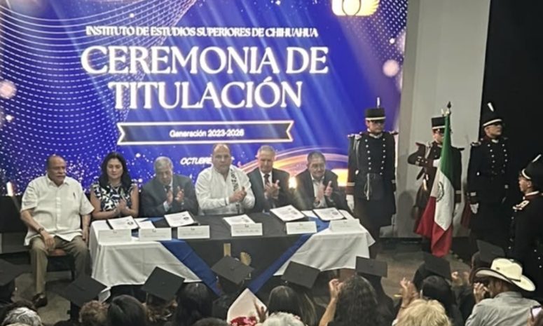 El Instituto de Estudios Superiores de Chihuahua celebra su ceremonia de graduación 👨🏻‍🎓 🎓