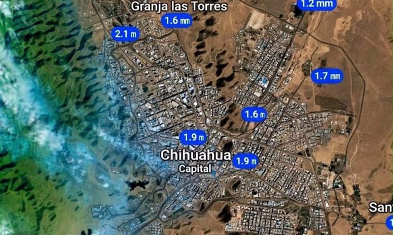 ⛈️🌧️ PRONÓSTICO LLUVIA ACUMULADA 24 HORAS - ESTADO DE CHIHUAHUA