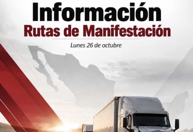 Paro nacional de transportistas podría afectar actividad industrial y fronteriza de Chihuahua este lunes