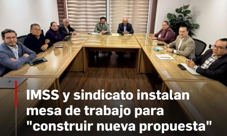 Rechazan trabajadores del IMSS propuesta de aumento salarial