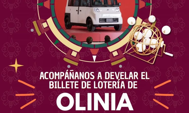 Lotería Nacional devela billete conmemorativo de Olinia