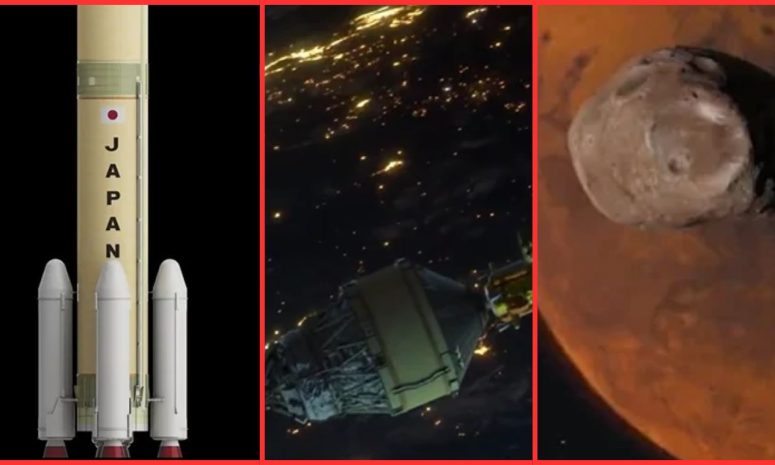 Japón lanza misión espacial rumbo a las lunas de Marte