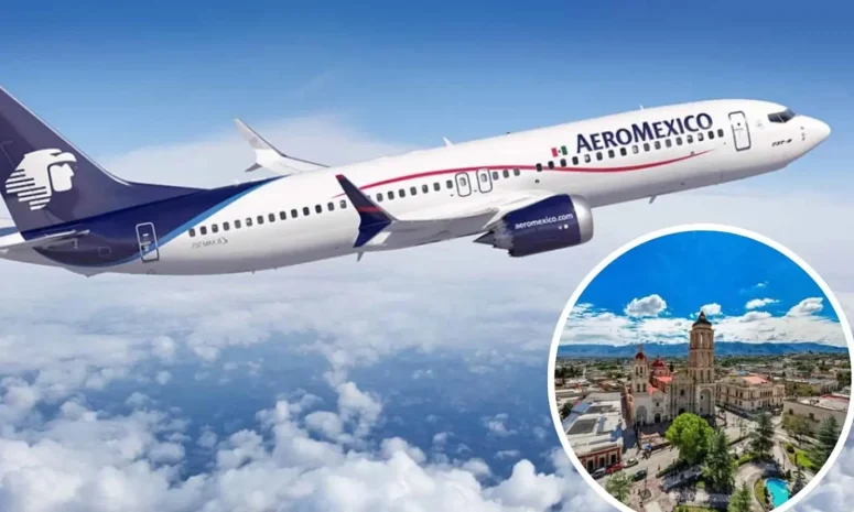 Aeroméxico regresará a Saltillo en marzo de 2027 con cuatro vuelos diarios a la CDMX